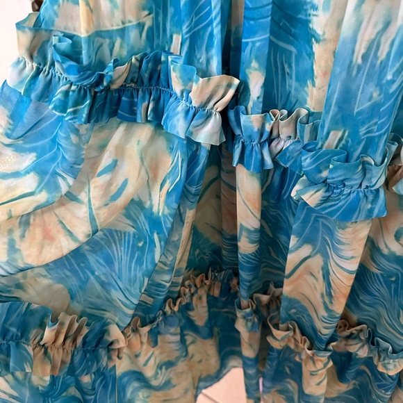 Stunning Floral set (maxi skirt + cropped) - Picture 6 of 6